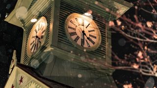 札幌時計台、がっかりしますよね。でも冬の夜の写真は最高なんです。